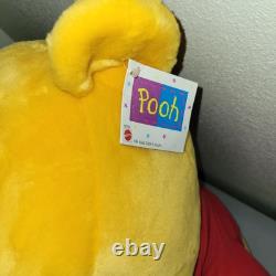 Disney LARGE 36 Winnie The Pooh JUMBO Stuffed Plush Bear Bee RARE