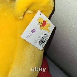Disney LARGE 36 Winnie The Pooh JUMBO Stuffed Plush Bear Bee RARE