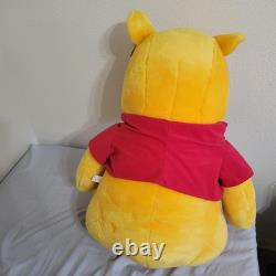 Disney LARGE 36 Winnie The Pooh JUMBO Stuffed Plush Bear Bee RARE