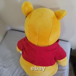 Disney LARGE 36 Winnie The Pooh JUMBO Stuffed Plush Bear Bee RARE