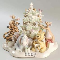 Disney Lenox Showcase Collection Winnie the Pooh Tree Trimming Party