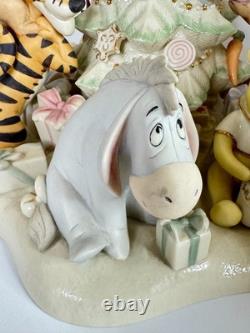 Disney Lenox Showcase Collection Winnie the Pooh Tree Trimming Party