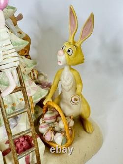 Disney Lenox Showcase Collection Winnie the Pooh Tree Trimming Party
