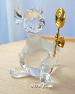 Disney Lenox Winnie The Pooh Crystal Roo Figurine With Gold Lollipop