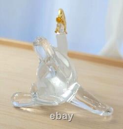 Disney Lenox Winnie The Pooh Crystal Roo Figurine With Gold Lollipop