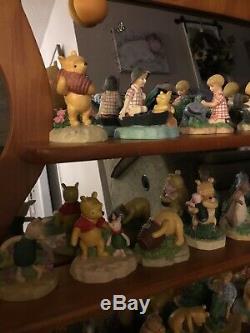 Disney Lenox Winnie The Pooh Thimbles And Mirror Shelf