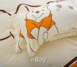 Disney Licensed Winnie The Pooh Twin Full Queen Size 7-piece Comforter In A Bag