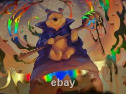 Disney Lorcana Winnie The Pooh Hunny Wizard FOIL playmat STUNNING