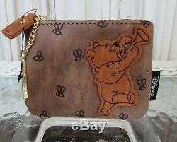 Disney Loungefly Winnie the Pooh Bees Crossbody Bag & Coin Purse Top Handle NWT