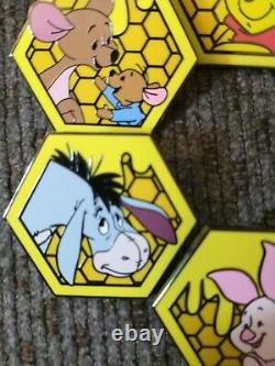 Disney Loungefly Winnie the Pooh Complete Pin Set