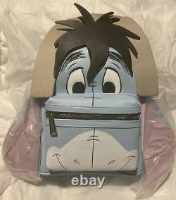 Disney Loungefly Winnie the Pooh EEYORE Figural Mini Backpack RARE NWT