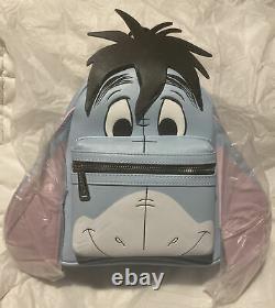 Disney Loungefly Winnie the Pooh EEYORE Figural Mini Backpack RARE NWT