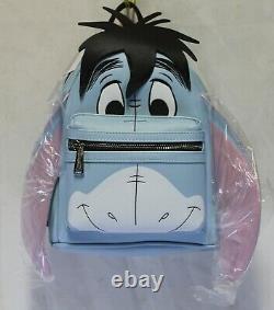 Disney Loungefly Winnie the Pooh Eeyore Figural Mini Backpack NWT