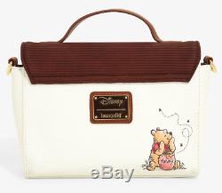 Disney Loungefly Winnie the Pooh Tigger Eeyore Piglet Satchel Crossbody Bag NWT