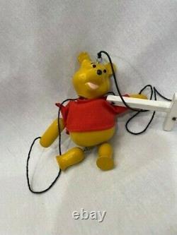 Disney Magic Puppets Winnie the Pooh complete set of 9 marionette style puppets