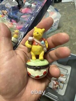 Disney Midwest of Cannon Falls Lot of 10 Diff Classic Pooh Trinket Boxes