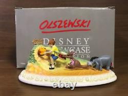 Disney Olszewski Story Time Winnie The Pooh With a Great Heave Ho Figurine