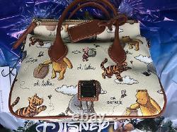 Disney Parks 2020 Winnie The Pooh Crossbody Satchel Bag Dooney & Bourke In Hand