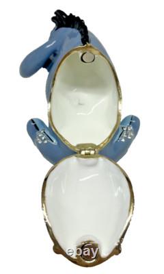 Disney Parks Arribas Brothers Winnie the Pooh Eeyore Jeweled Trinket Box