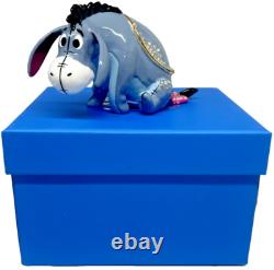 Disney Parks Arribas Brothers Winnie the Pooh Eeyore Jeweled Trinket Box
