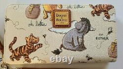 Disney Parks Dooney & Bourke 2020 Winnie The Pooh Wristlet Wallet Eeyore Tigger