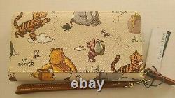 Disney Parks Dooney & Bourke 2020 Winnie The Pooh Wristlet Wallet Tigger Piglet