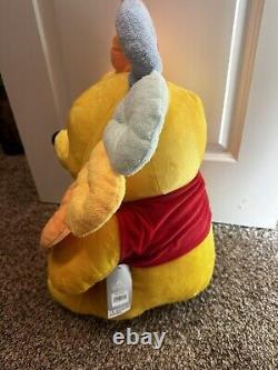 Disney Parks Winnie The Pooh Flower Plush Large 28 In