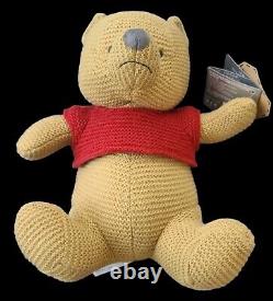 Disney Parks Winnie the Pooh Cozy Knits 11 Limited Release Plush RARE