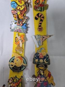 Disney Parks Winnie the Pooh Pins Lot Of 26 Pooh Piglet Tigger Eeyore RARE 2001