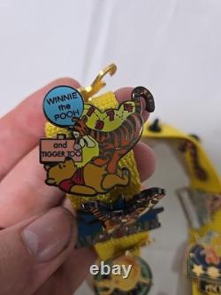 Disney Parks Winnie the Pooh Pins Lot Of 26 Pooh Piglet Tigger Eeyore RARE 2001