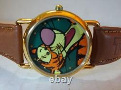Disney Pedre Mens Vintage Tigger Watch (Winnie the Pooh)-Tigger on Band-VHTF-New