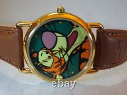Disney Pedre Mens Vintage Tigger Watch (Winnie the Pooh)-Tigger on Band-VHTF-New