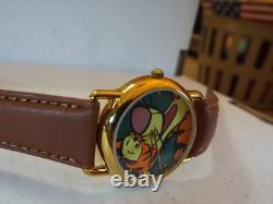 Disney Pedre Mens Vintage Tigger Watch (Winnie the Pooh)-Tigger on Band-VHTF-New