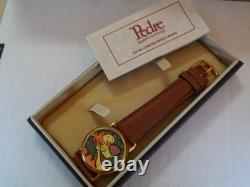 Disney Pedre Mens Vintage Tigger Watch (Winnie the Pooh)-Tigger on Band-VHTF-New