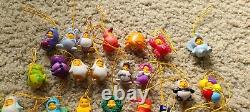 Disney Peek A Pooh Lot of 70 Figurines Phone Charms Winnie The Pooh