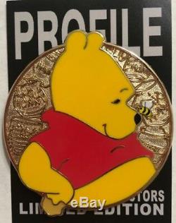 Disney Pin Winnie The Pooh Heroes Profile Wdi Quality Fantasy Le 15 Gold RARE