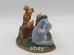 Disney Pooh & Friends Simple Wisdoms from the Woods Figurine Set of 4 in Boxes