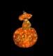 Disney Rare Halloween Eeyore Pumpkin Boo 19.5x29.5 Light Up Stand Display Htf