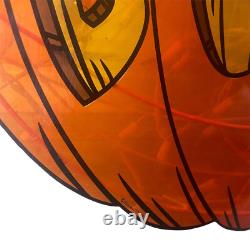 Disney RARE Halloween Eeyore Pumpkin Boo 19.5x29.5 Light Up Stand Display HTF