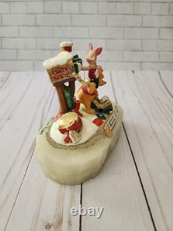 Disney Ron Lee Pooh Piglet Sculpture Letters To Santa 550/1500