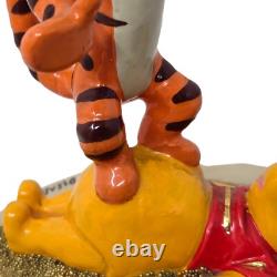 Disney Ron Lee Winnie the Pooh & Tigger Limited Edition Figurine 1993 With Tag