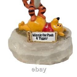 Disney Ron Lee Winnie the Pooh & Tigger Limited Edition Figurine 1993 With Tag