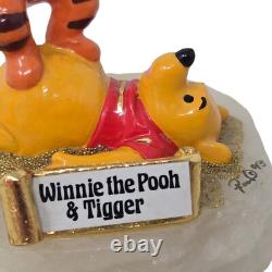 Disney Ron Lee Winnie the Pooh & Tigger Limited Edition Figurine 1993 With Tag