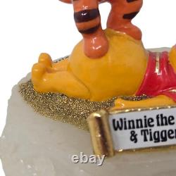 Disney Ron Lee Winnie the Pooh & Tigger Limited Edition Figurine 1993 With Tag