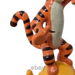 Disney Ron Lee Winnie the Pooh & Tigger Limited Edition Figurine 1993 With Tag