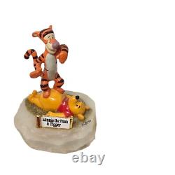 Disney Ron Lee Winnie the Pooh & Tigger Limited Edition Figurine 1993 With Tag