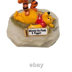 Disney Ron Lee Winnie the Pooh & Tigger Limited Edition Figurine 1993 With Tag