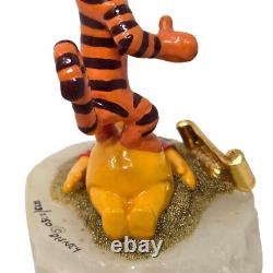 Disney Ron Lee Winnie the Pooh & Tigger Limited Edition Figurine 1993 With Tag
