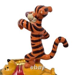 Disney Ron Lee Winnie the Pooh & Tigger Limited Edition Figurine 1993 With Tag