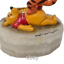 Disney Ron Lee Winnie the Pooh & Tigger Limited Edition Figurine 1993 With Tag